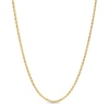 Thumbnail Image 0 of 1.6mm Glitter Rope Chain Necklace in Hollow 14K Gold – 22"