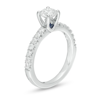 Vera Wang Love Collection 0.95 CT. T.W. Diamond Engagement Ring in 14K White Gold