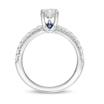 Vera Wang Love Collection 0.95 CT. T.W. Diamond Engagement Ring in 14K White Gold