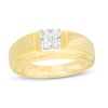 Men's 0.23 CT. T.W. Composite Quad Diamond Ring in 10K Gold