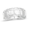 Men's 0.45 CT. T.W. Diamond Bold Tread Ring in 10K White Gold