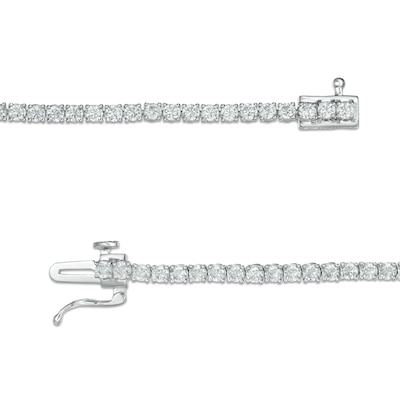 CT. T.W. Certified Lab-Created Diamond Tennis Bracelet in 14K White Gold (F/SI2