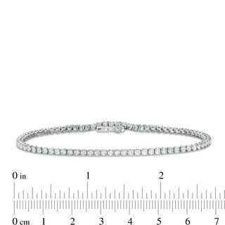 CT. T.W. Certified Lab-Created Diamond Tennis Bracelet in 14K White Gold (F/SI2