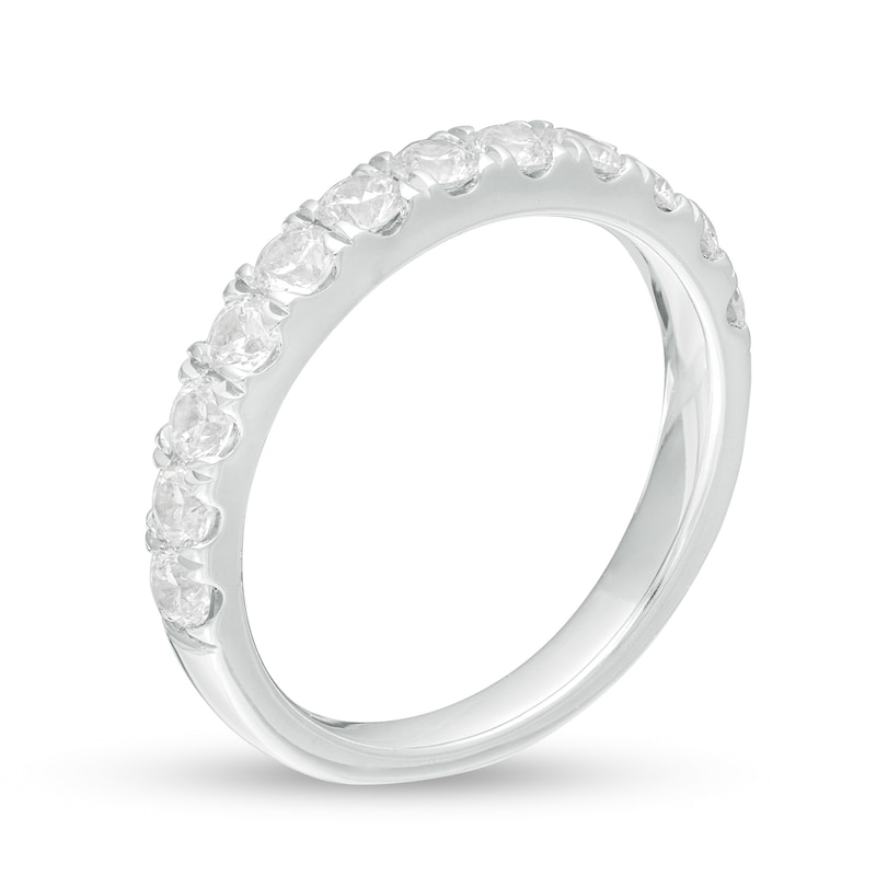 1.00 CT. T.W. Certified Lab-Created Diamond Band in 14K White Gold (F/SI2)