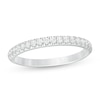 Thumbnail Image 0 of 0.25 CT. T.W. Certified Lab-Created Diamond Band in 14K White Gold (F/SI2)