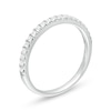 Thumbnail Image 2 of 0.25 CT. T.W. Certified Lab-Created Diamond Band in 14K White Gold (F/SI2)