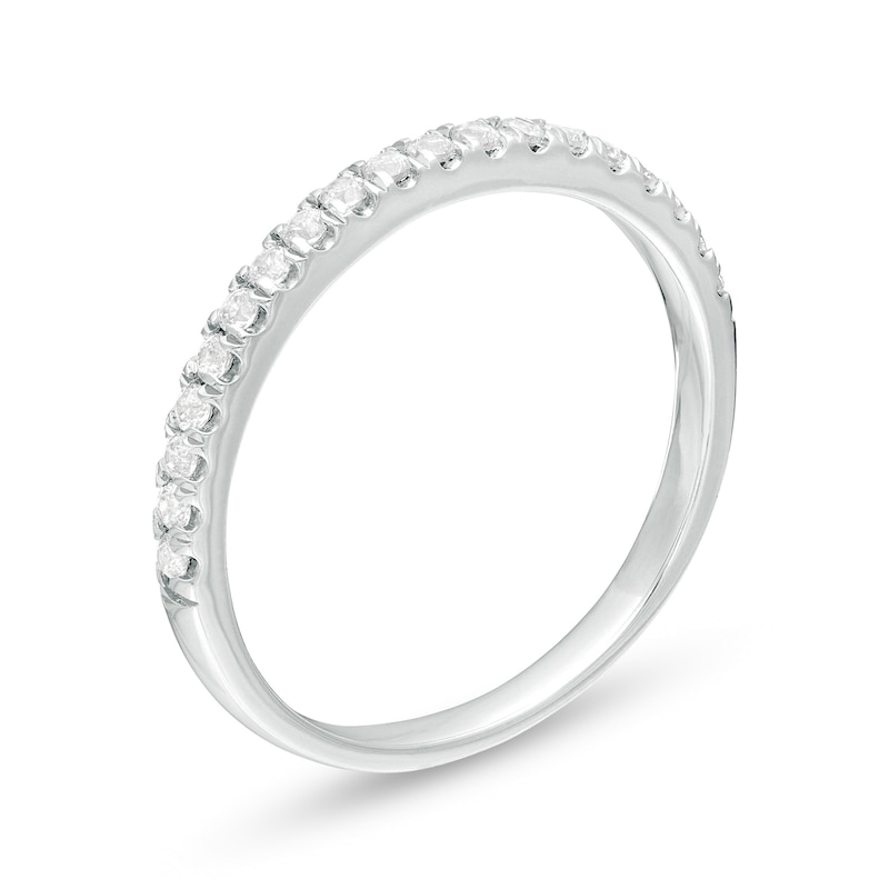 0.25 CT. T.W. Certified Lab-Created Diamond Band in 14K White Gold (F/SI2)|Peoples Jewellers