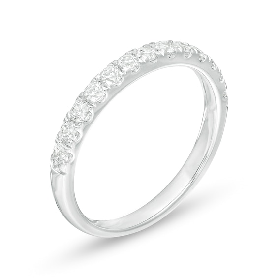 0.50 CT. T.W. Certified Lab-Created Diamond Band in 14K White Gold (F/SI2)