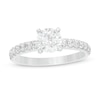 Thumbnail Image 0 of 1.40 CT. T.W. Certified Lab-Created Diamond Engagement Ring in 14K White Gold (F/SI2)