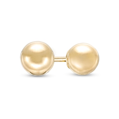 Child's 4.0mm Ball Stud Earrings in 14K Gold