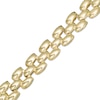 8.05mm Panther Link Chain Bracelet in 10K Gold - 7.25"