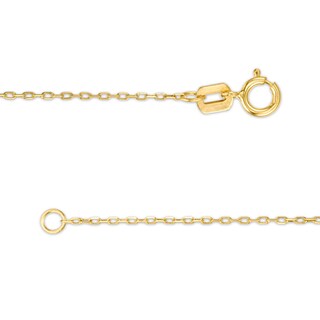 Italian Gold Leaf Cutout Bracelet in 14K Gold - 7.25"