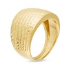 Thumbnail Image 2 of Diamond-Cut Dome Ring in Hollow 14K Gold - Size 7