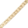 Thumbnail Image 0 of 5.5mm Stampato Chain Bracelet in Hollow 10K Gold - 7.25"