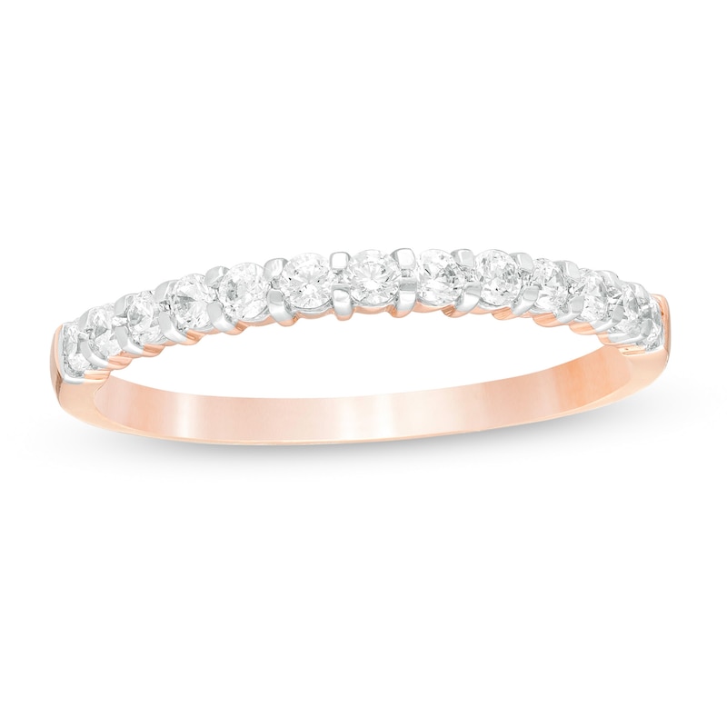 CT. T.W. Diamond Anniversary Band in 10K Rose Gold|Peoples Jewellers