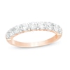 Thumbnail Image 1 of 0.95 CT. T.W. Diamond Anniversary Band in 10K Rose Gold