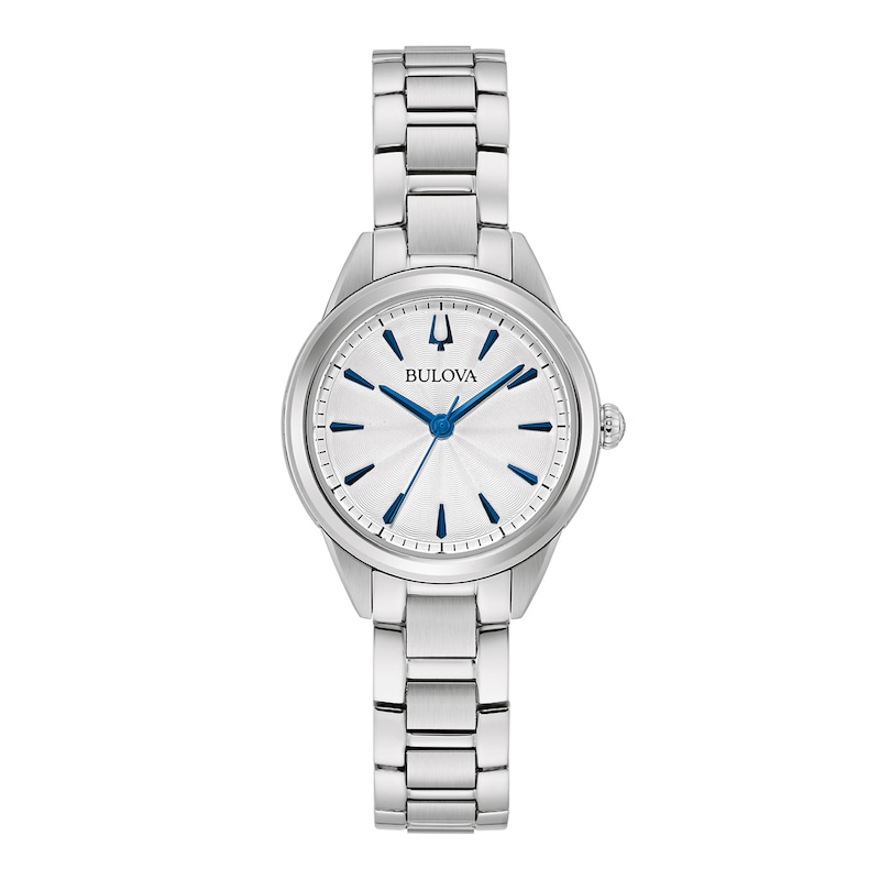 Ladies' Bulova Sutton Watch with Silver-Tone Dial (Model: 96L285)