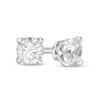 Thumbnail Image 0 of Trouvaille Collection 0.33 CT. T.W. DeBeers®-Graded Diamond Solitaire Stud Earrings in 14K White Gold (F/I1)