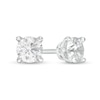 Thumbnail Image 0 of Trouvaille Collection 0.50 CT. T.W. DeBeers®-Graded Diamond Solitaire Stud Earrings in 14K White Gold (F/I1)