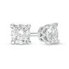 Thumbnail Image 0 of Trouvaille Collection 1.00 CT. T.W. DeBeers®-Graded Diamond Solitaire Stud Earrings in 14K White Gold (F/I1)
