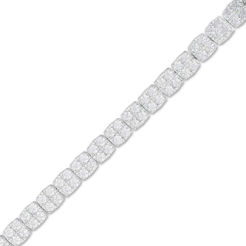 Main Image 1 of 3.00 CT. T.W. Diamond Tennis Bracelet in 10K White Gold