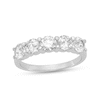 1.65 CT. T.W. Diamond Five Stone Anniversary Band in Platinum