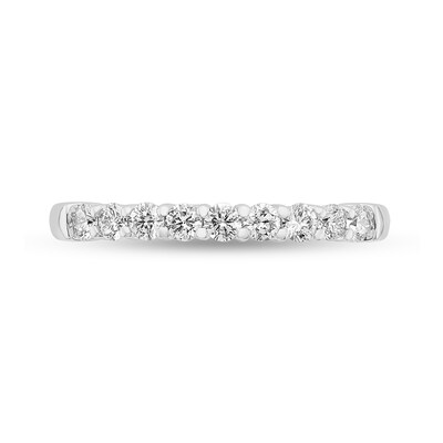 0.45 CT. T.W. Diamond Nine Stone Anniversary Band in Platinum