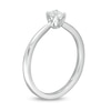 Thumbnail Image 2 of Trouvaille Collection 0.25 CT. DeBeers®-Graded Diamond Solitaire Engagement Ring in 18K White Gold (F/I1)