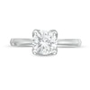 Thumbnail Image 3 of Trouvaille Collection 1.50 CT. DeBeers®-Graded Diamond Solitaire Engagement Ring in 18K White Gold (F/I1)