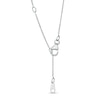 Thumbnail Image 2 of Trouvaille Collection 0.50 CT. DeBeers®-Graded Diamond Solitaire Pendant in 14K White Gold (F/I1)