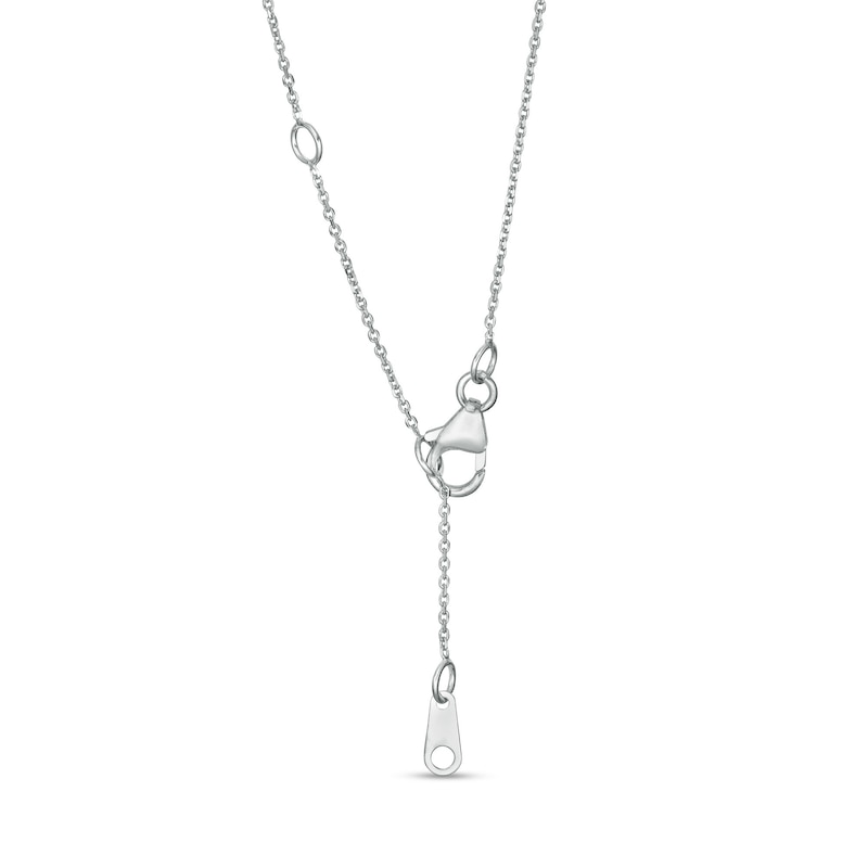 Trouvaille Collection 0.75 CT. T.W. DeBeers®-Graded Diamond Frame Pendant in 14K White Gold (F/I1)