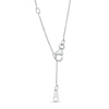 Thumbnail Image 2 of Trouvaille Collection 1.00 CT. T.W. DeBeers®-Graded Diamond Frame Pendant in 14K White Gold