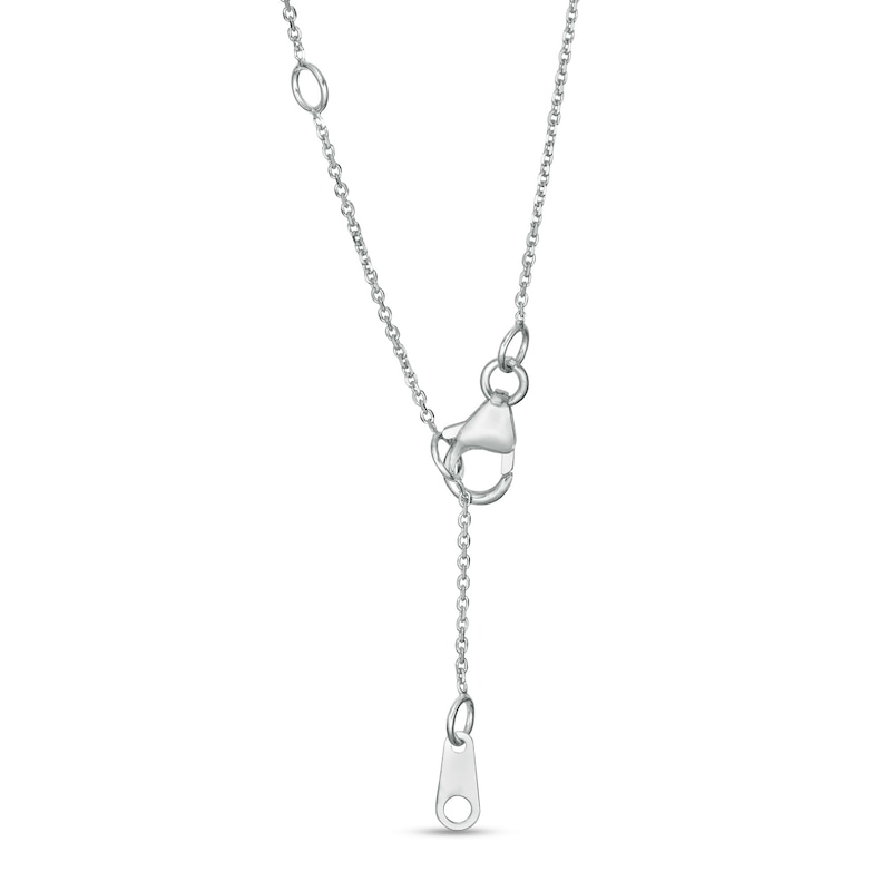 Trouvaille Collection 1.00 CT. T.W. DeBeers®-Graded Diamond Frame Pendant in 14K White Gold|Peoples Jewellers