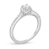 Thumbnail Image 2 of 0.40 CT. T.W. Diamond Frame Engagement Ring in 10K White Gold