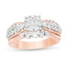 0.69 CT. T.W. Composite Diamond Bridal Set in 10K Rose Gold