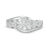 0.62 CT. T.W. Composite Diamond Bypass Ring in 10K White Gold