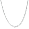 Thumbnail Image 0 of 5.00 CT. T.W. Diamond Graduated Tennis Necklace in 10K White Gold - 17"