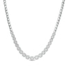 Thumbnail Image 0 of 3.00 CT. T.W. Composite Diamond Graduated Necklace in 10K White Gold