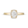 Thumbnail Image 4 of 0.95 CT. T.W. Oval Diamond Solitaire Engagement Ring in 14K Gold