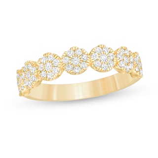 0.50 CT. T.W. Composite Diamond Anniversary Band in 10K Gold