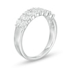 Thumbnail Image 2 of 1.00 CT. T.W. Diamond Double Row Anniversary Band in 14K White Gold