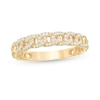 Thumbnail Image 1 of 0.25 CT. T.W. Diamond Chain Link Anniversary Band in 14K Gold