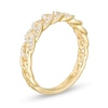 Thumbnail Image 3 of 0.25 CT. T.W. Diamond Chain Link Anniversary Band in 14K Gold