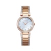 Thumbnail Image 0 of Ladies' Citizen Eco-Drive® Crystal Accent Rose-Tone Watch with Mother-of-Pearl Dial (Model: EM0843-51D)