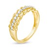 Thumbnail Image 3 of 0.18 CT. T.W. Diamond Rope Edge Anniversary Band in 10K Gold