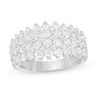Thumbnail Image 0 of 2.00 CT. T.W. Diamond Multi-Row Anniversary Band in 10K White Gold
