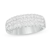 Thumbnail Image 1 of 1.00 CT. T.W. Diamond Triple Row Anniversary Band in 14K White Gold