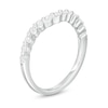 Thumbnail Image 2 of 0.30 CT. T.W. Diamond Contour Anniversary Band in 10K White Gold