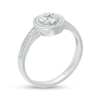 Thumbnail Image 2 of Composite Diamond Accent Frame Promise Ring in Sterling Silver