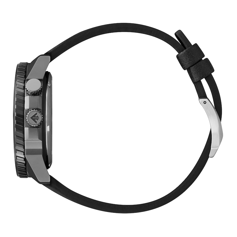 Men's Citizen Eco-Drive® Promaster Nighthawk Strap Watch with Black Dial (Model: BJ7135-02E)